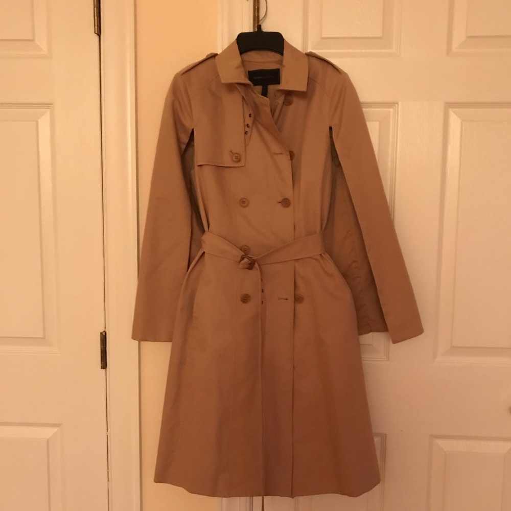 BCBGMaxazria Cape Long Coat, Brand new no tag, XXS